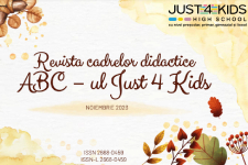 Revista scolii noiembrie 2023 j4k coperta